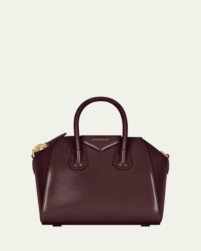 Antigona Mini Top-Handle Bag in Patent Leather